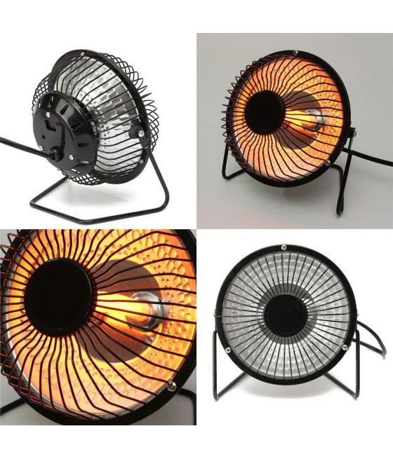 ELEKTRISCHER MINI-HALOGEN-TISCHHEIZSTRAHLER 200W ECO CLASS