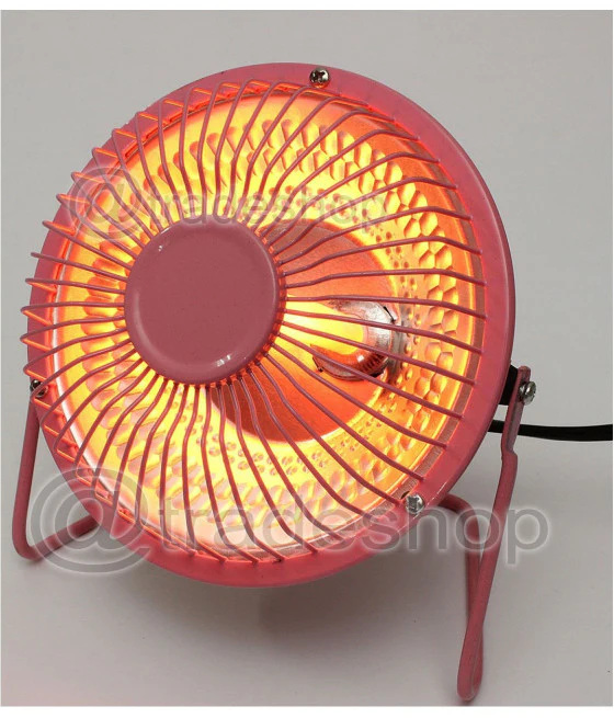 ELEKTRISCHER MINI-HALOGEN-TISCHHEIZSTRAHLER 200W ECO CLASS