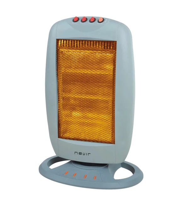 OSZILLIERENDE LAMPE HALOGENOFEN 3 LEISTUNGEN 400 - 800 - 1200 W