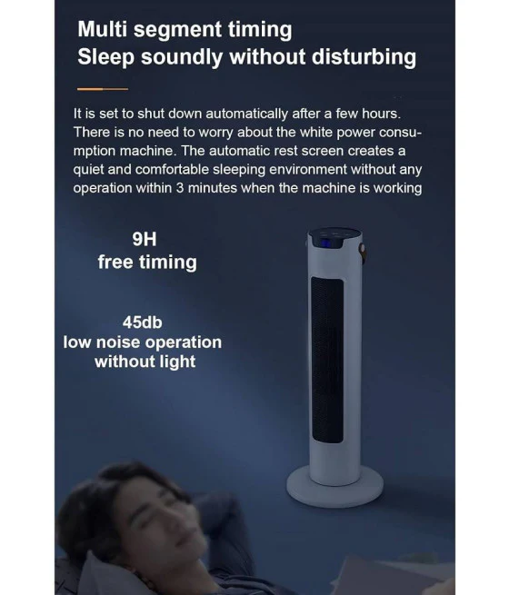 ELEKTRISCHER HEIZLÜFTER KERAMIK OSZILLATION 3 MODI