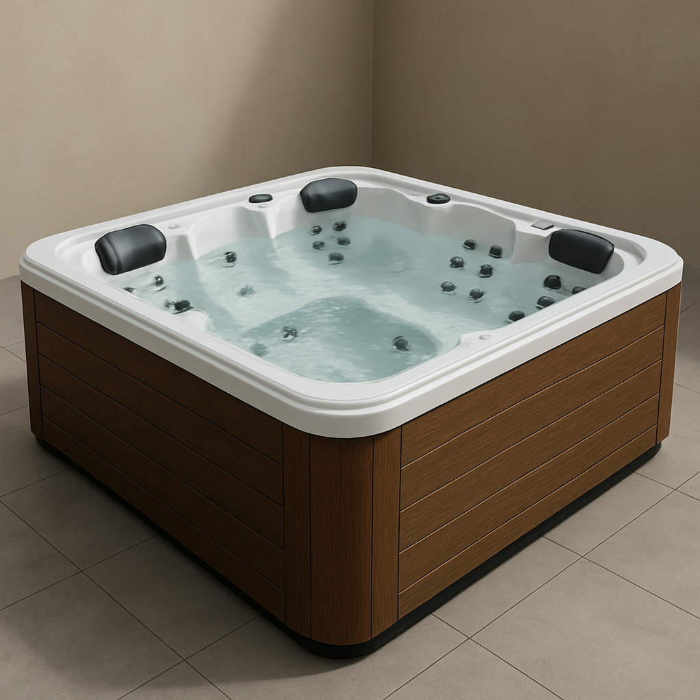 Rigid Spas 200x200x80 braun DcaDTYl485DB