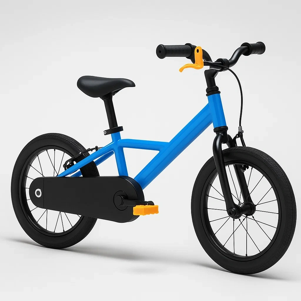 14-Zoll-Kinderfahrrad, blau, geeignet für Kinder von 4-6 Jahren - RzeTjFxe11RS