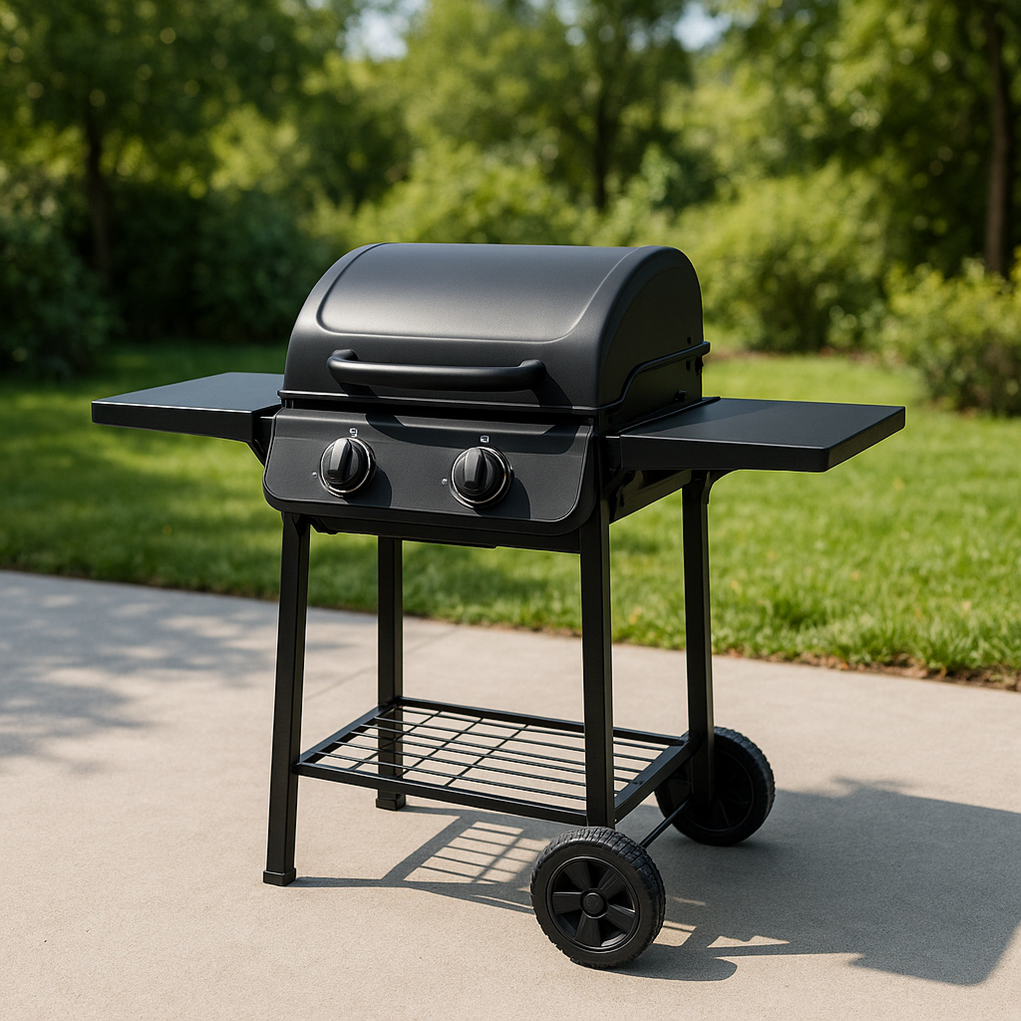 Gasgrill 96x50x104 cm schwarz GuXUIKV355Id