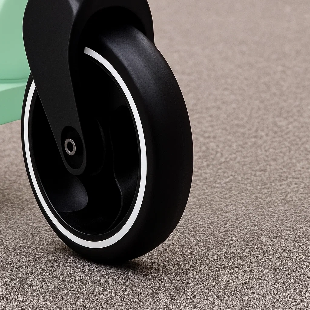 Kinderroller mintgrün/schwarz, geeignet für Kinder von 5 bis 10 Jahren - XYSMszUm57hT