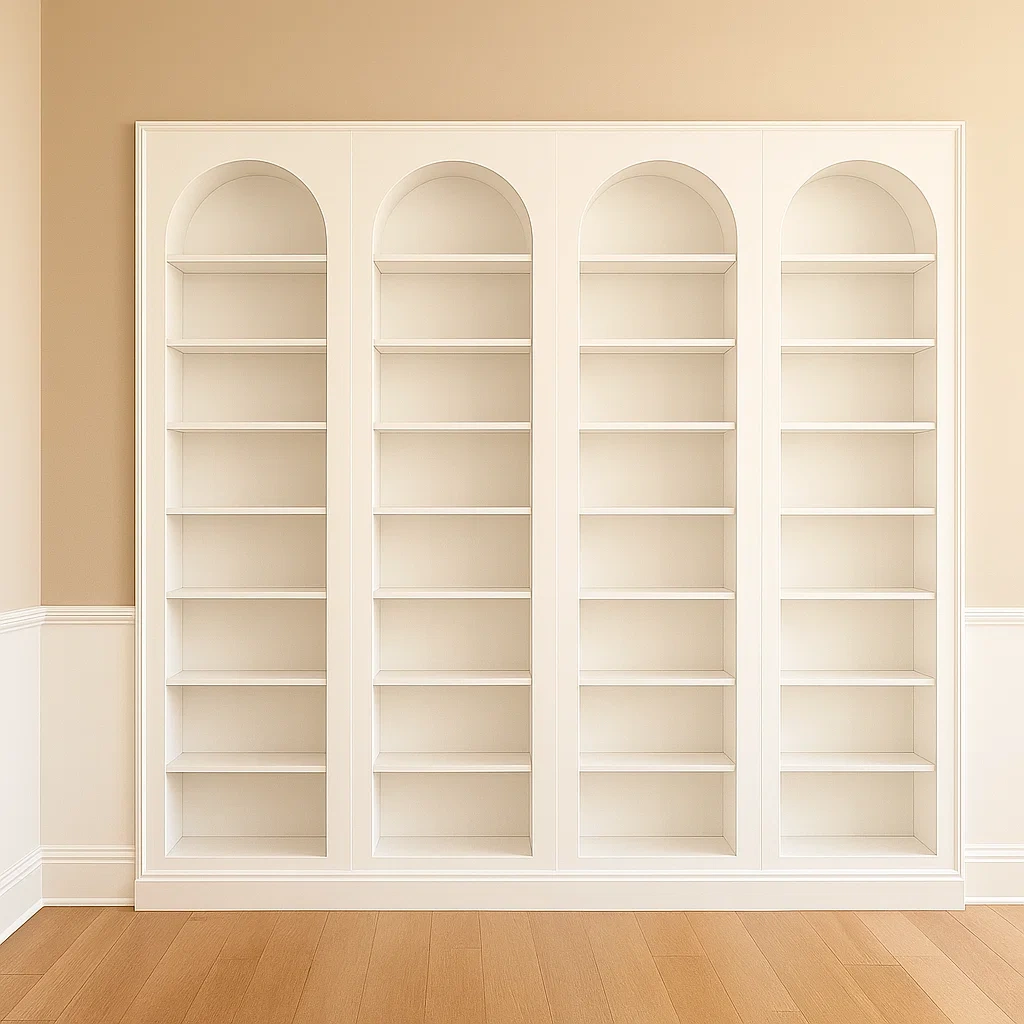 Vertikales Bücherregal mit 8 Fächern, weißes Melamin, für Wohnzimmer oder Büro, 74×35×180 cm - zzeTGhtxgerv