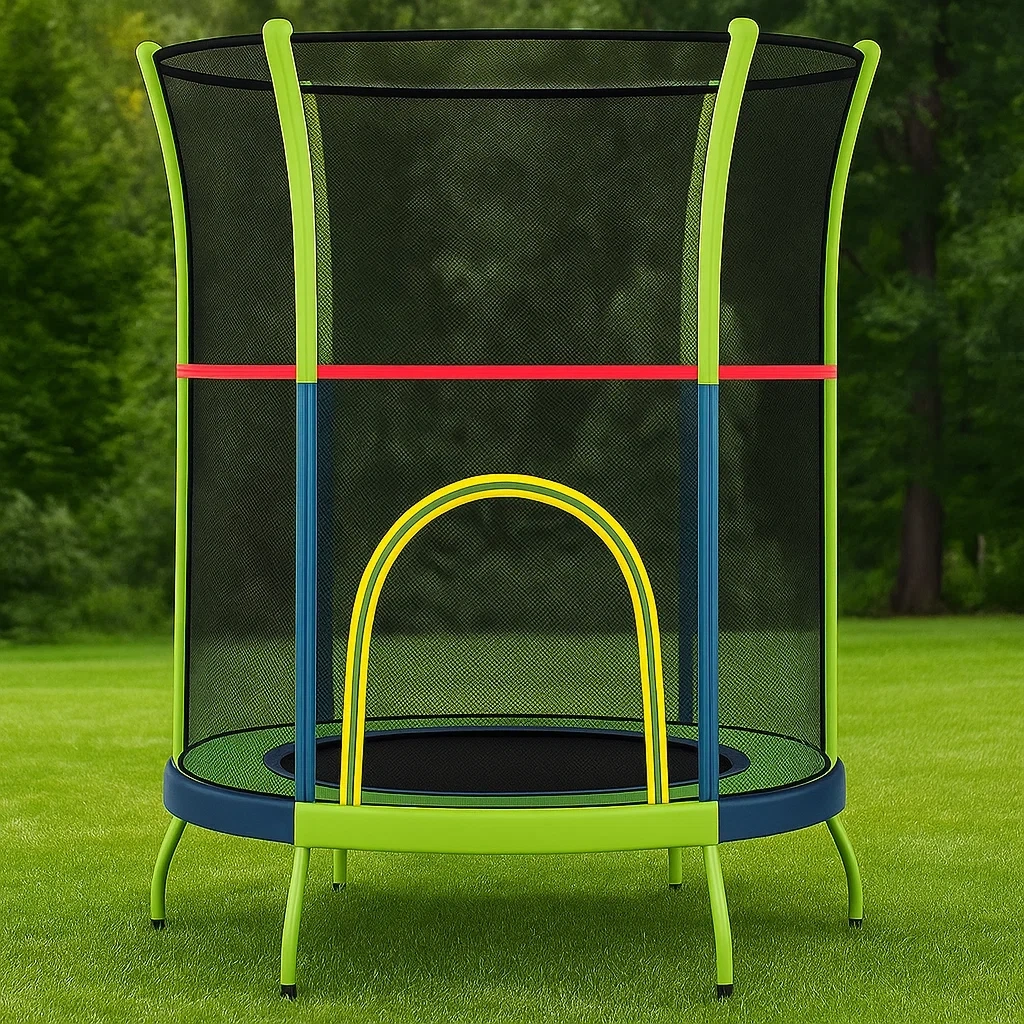 Trampolin 130x220 cm Grün/Blau - PPsuCzXG21Mx