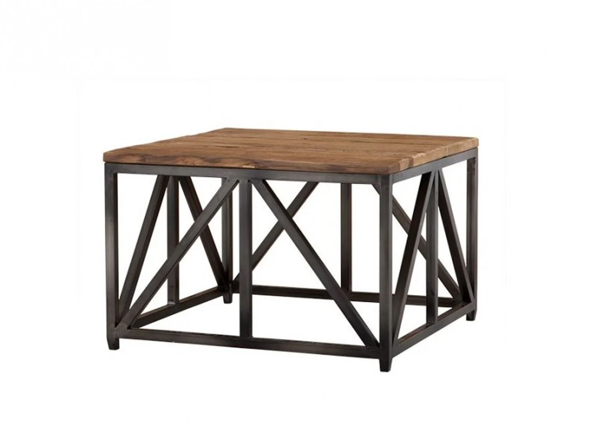 Luxus Art Deco Designer Beistelltisch 75 x 75 x H. 50 cm - Hotel Tisch Möbel