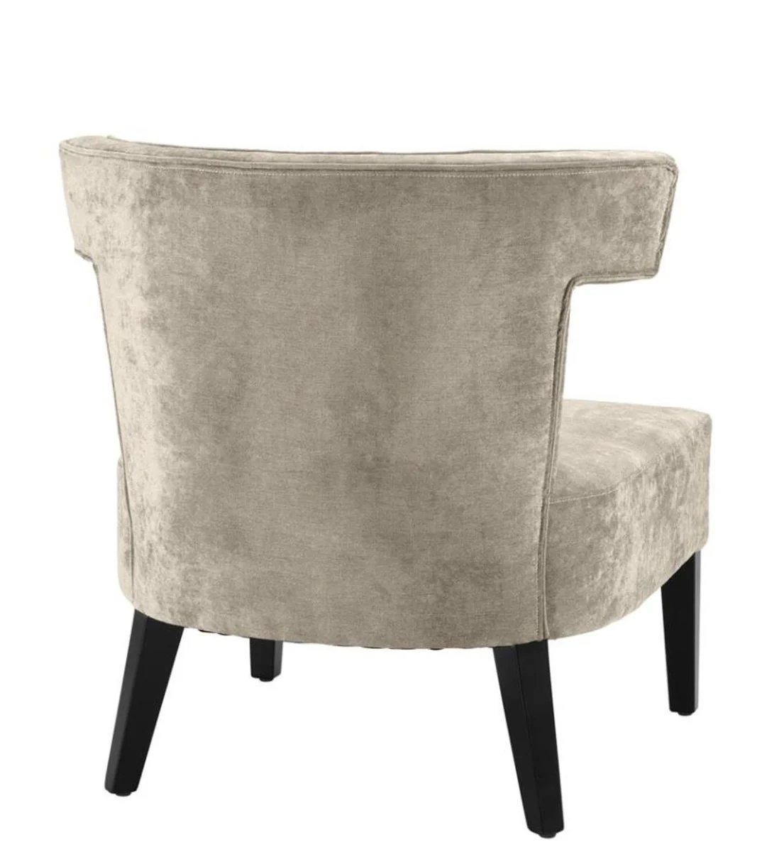 Luxus Sessel Grau Schwarz - Designer Möbel