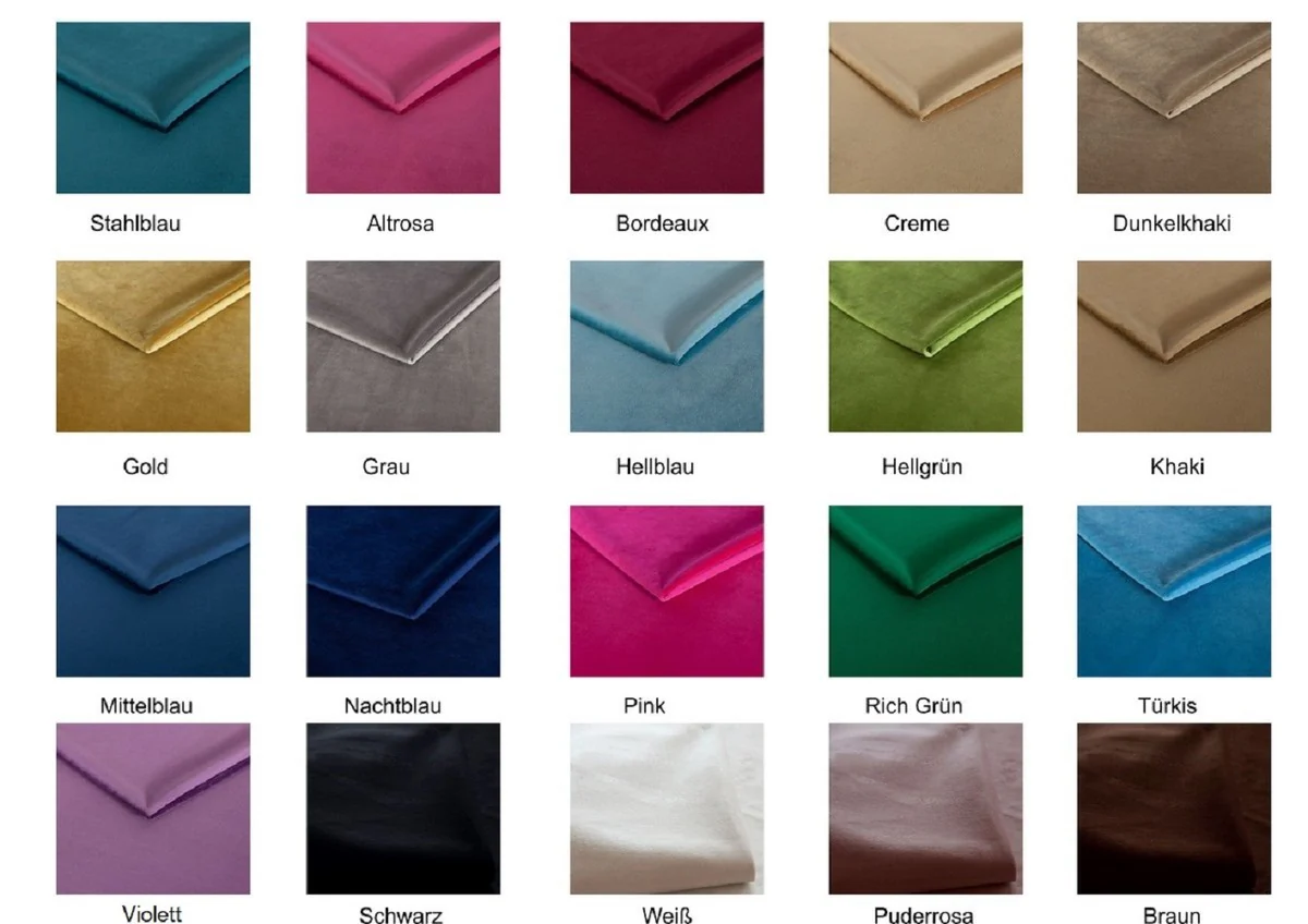 Luxus Chesterfield Truhe mit Sitzfläche 50 x 50 x H. 48 cm - Verschiedene Farben - Gepolsterter klappbarer Hocker - Hocker Truhe - Luxus Qualität