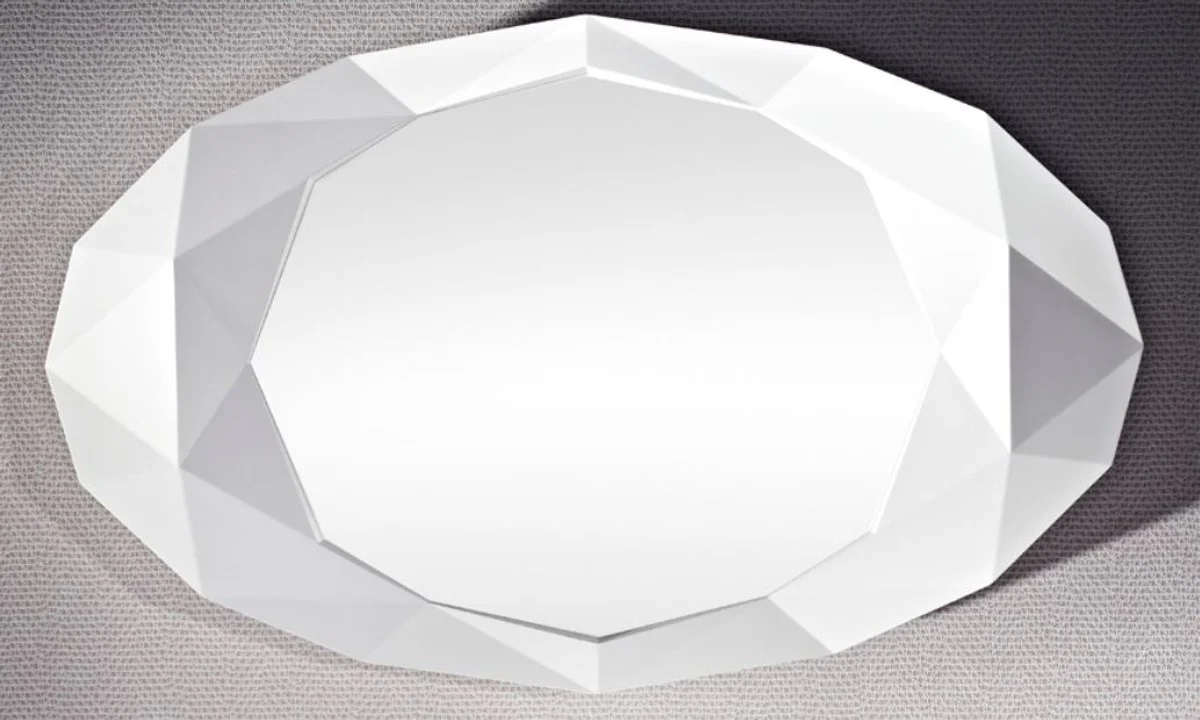 Designer Hotel Spiegel Mattweiß 93 x H. 152 cm - Hotel Möbel