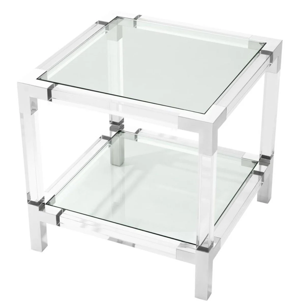 Wohnzimmer Beistelltisch 60 x 60 x H. 60 cm - Luxus Designer Möbel