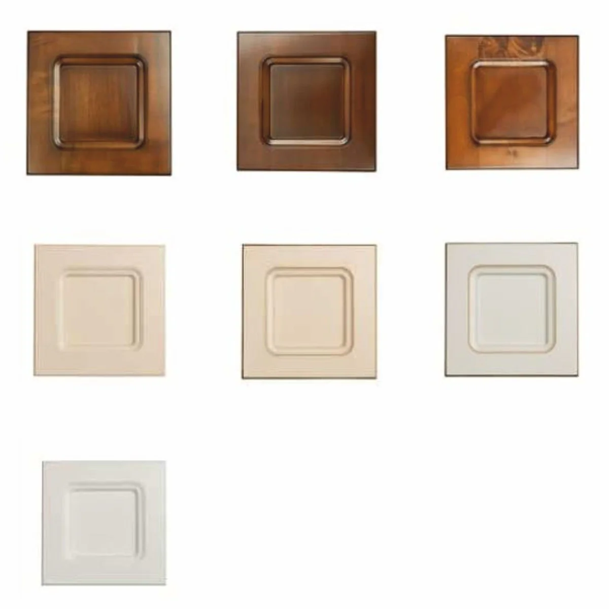 Luxus Barock Kommode mit Spiegel Braun - Barockstil Schlafzimmer Möbel