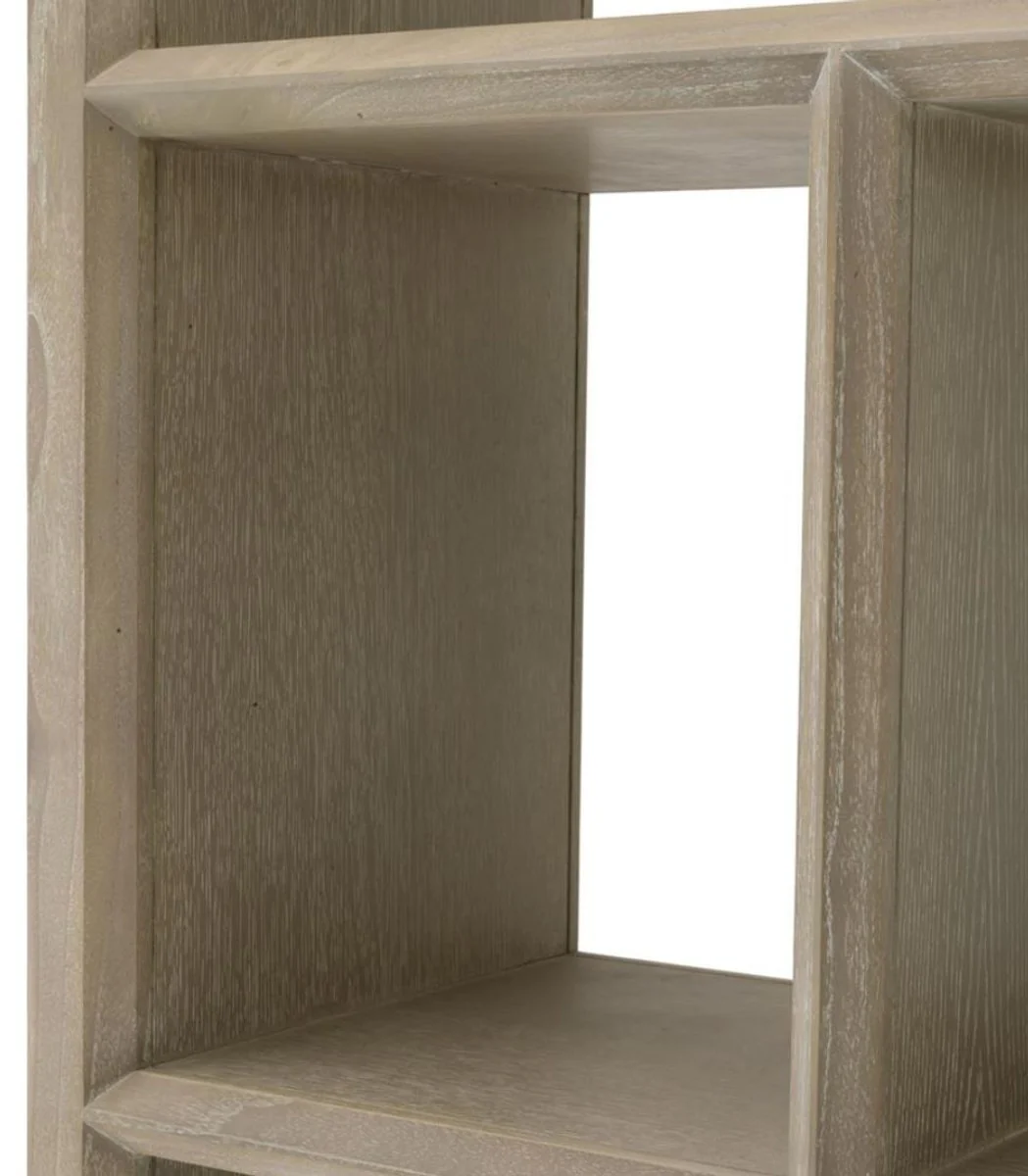 Regalschrank / Bücherschrank Hellbraun 150 x 40 x H. 230 cm - Luxus Schrank