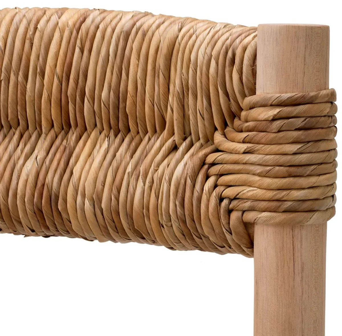 Luxus Esszimmer Stuhl Naturfarben 54 x 62,5 x H. 80,5 cm - Massivholz Küchen Stuhl - Esszimmer Möbel - Luxus Möbel - Esszimmer Einrichtung - Luxus Einrichtung