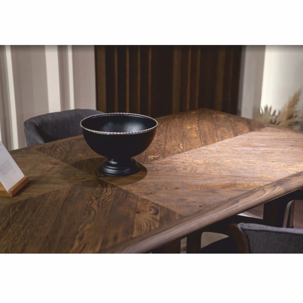 Luxus Massivholz Esstisch Braun 200 cm - Esszimmer Möbel