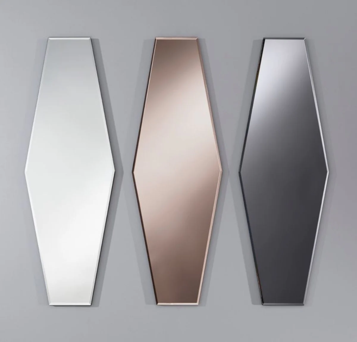 Designer Spiegel Grau 27 x H. 80 cm - Designer Kollektion