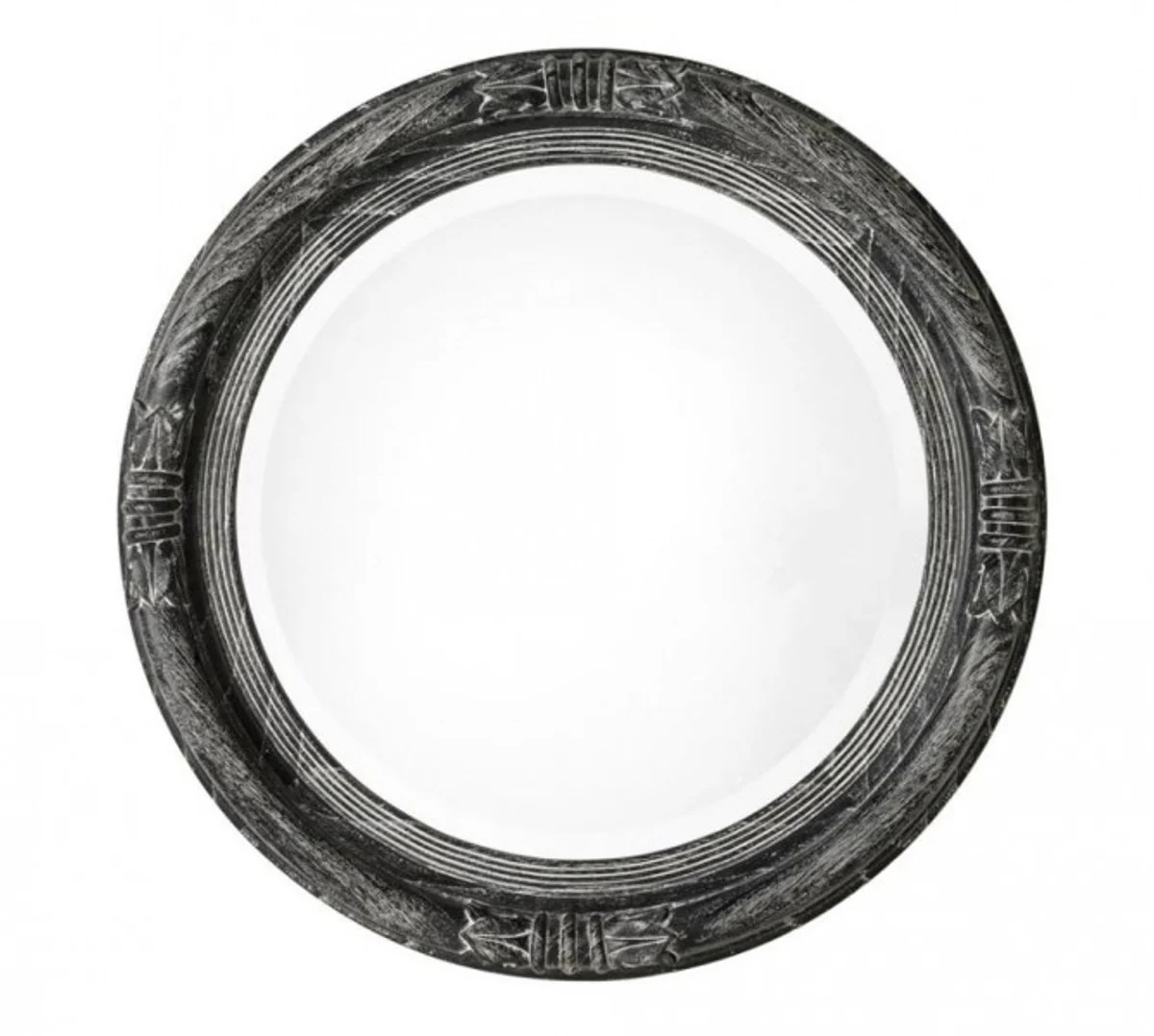 Luxus Designer Wandspiegel Durchmesser 80 cm - Luxus Spiegel