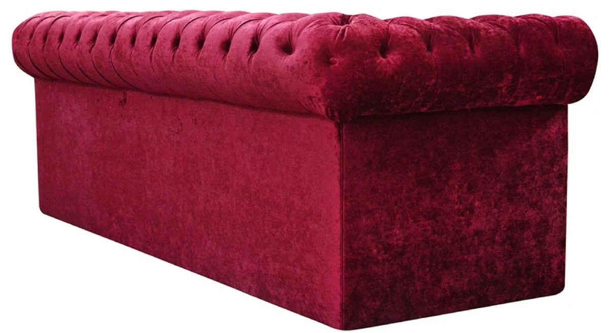 Luxus Chesterfield Samt Sofa 235 x 93 x H. 84 cm - Verschiedene Farben - Chesterfield Möbel