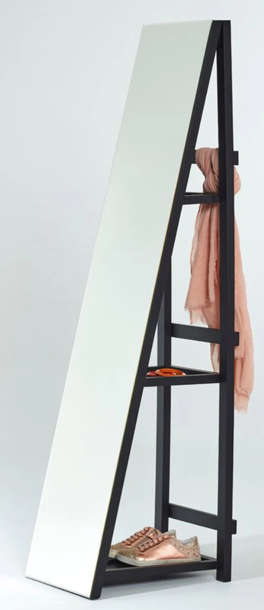 Standspiegel mit Regale 37 x 37 x H. 160 cm - Luxus Ankleidespiegel