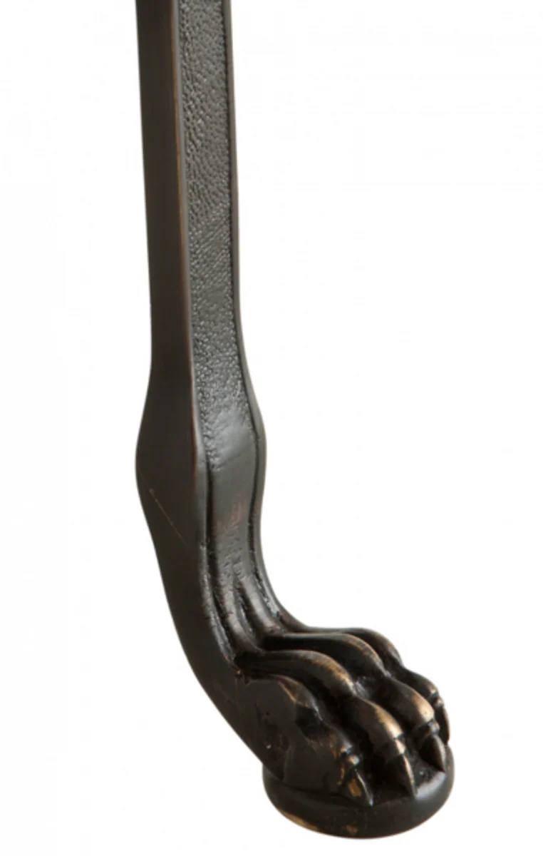 Luxus Art Deco Designer Beistelltisch Anthrazit 52 x H. 70 cm - Luxus Qualität