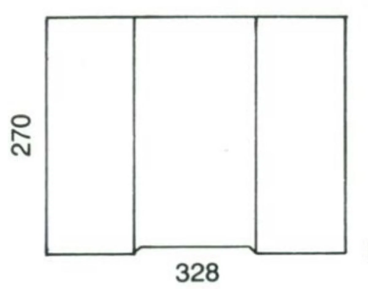 Luxus Barock Schrank Weiß / Mehrfarbig / Gold - Barockstil Massivholz Wohnzimmerschrank - Barock Wohnzimmer Möbel - Luxus Qualität - Made in Italy