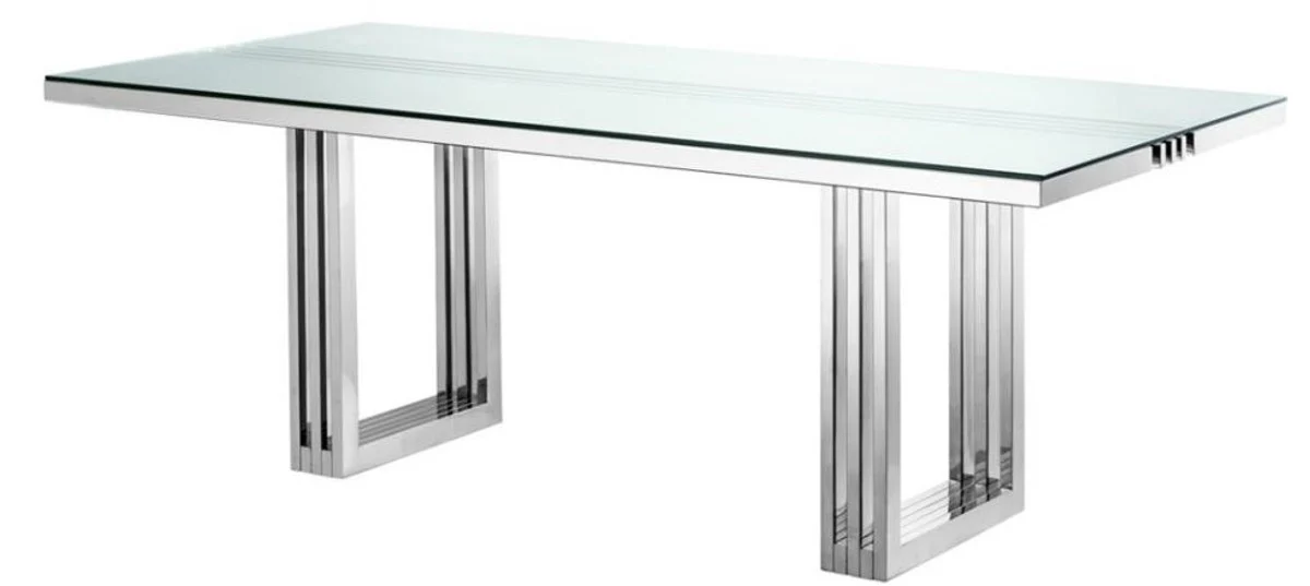 Luxus Esstisch 210 x 96 x H. 76 cm - Designer Esszimmermöbel