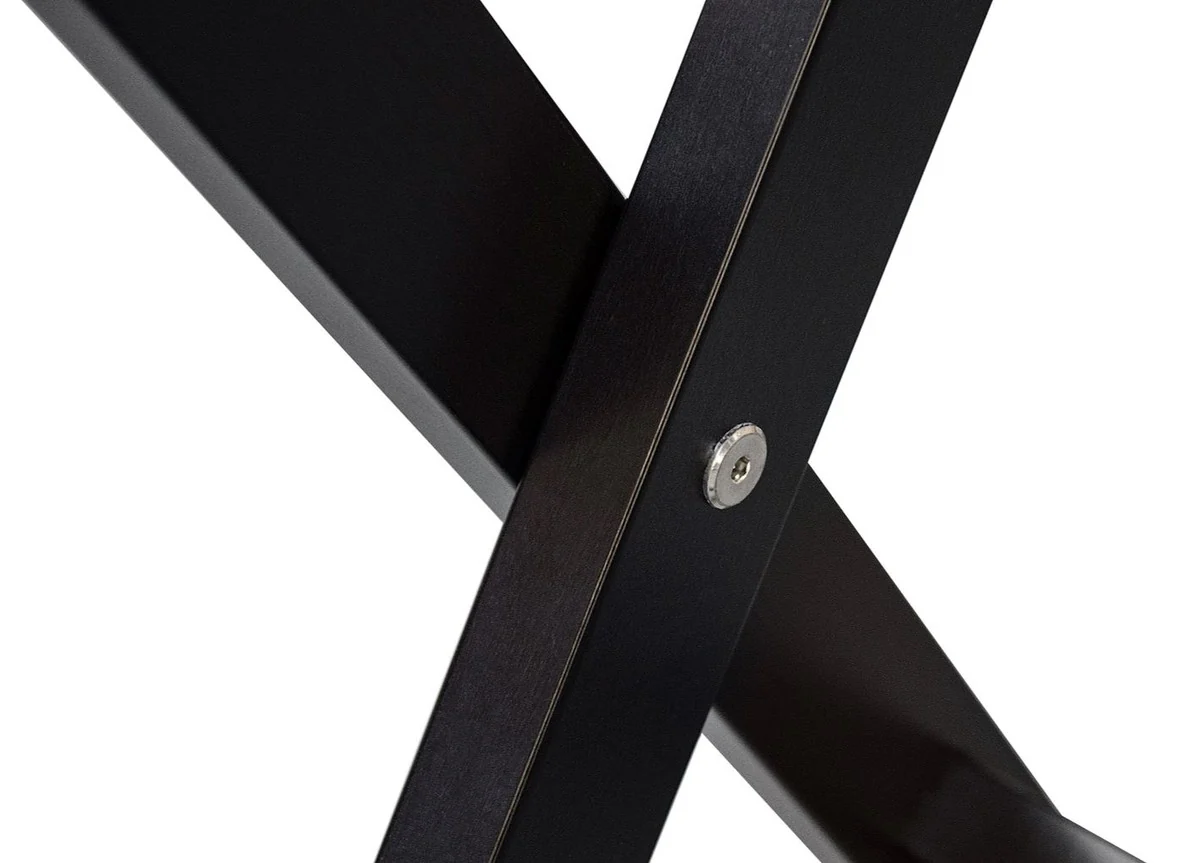 Luxus Kofferständer / Gepäckablage Schwarz 70 x 41 x H. 61 cm - Hotel Möbel & Accessoires