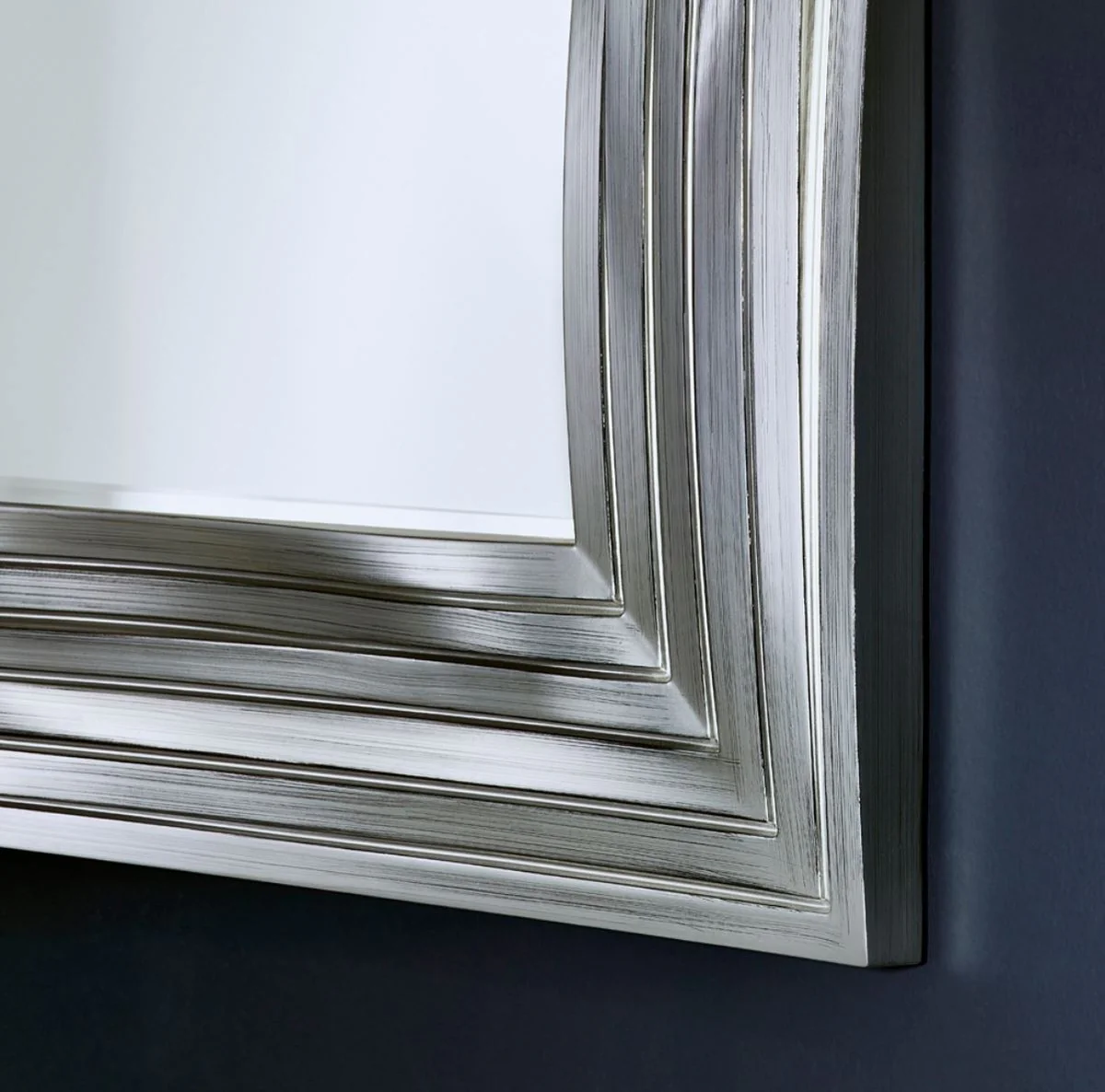 Luxus Wandspiegel Silber 118 x H. 158 cm - Wohnzimmer Accessoires