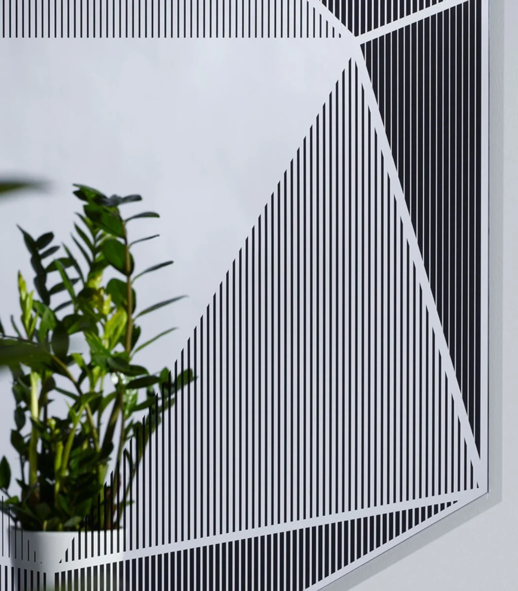 Luxus Spiegel 87 x H. 100 cm - Designer Wohnzimmermöbel