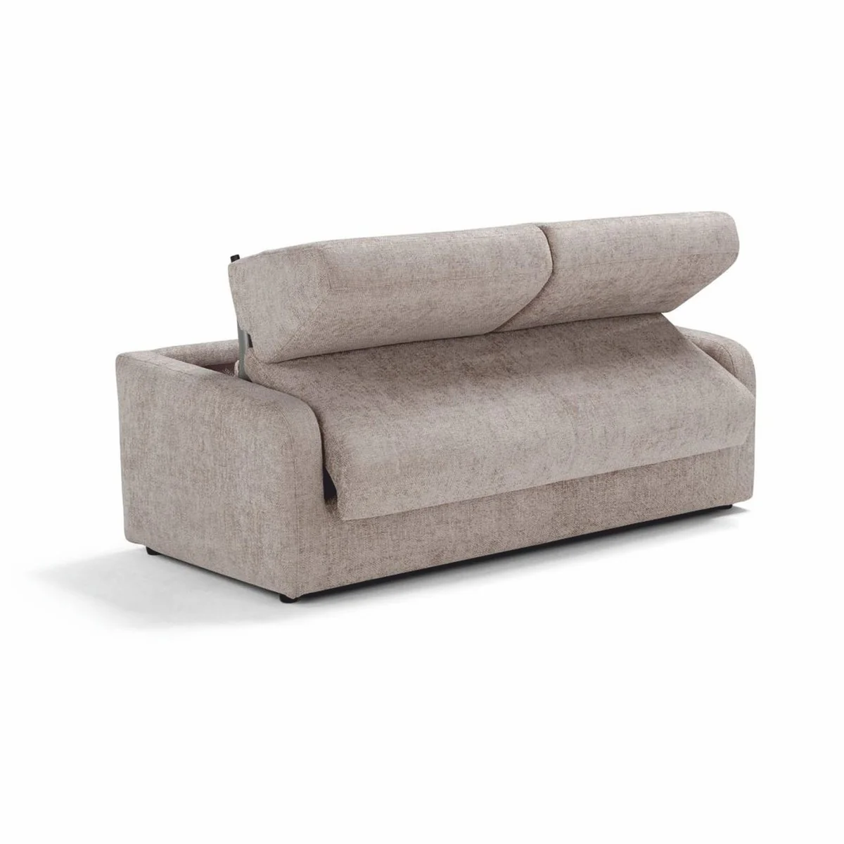 Luxus Schlafsofa Grau 207 cm - Ausklappbares Wohnzimmer Sofa