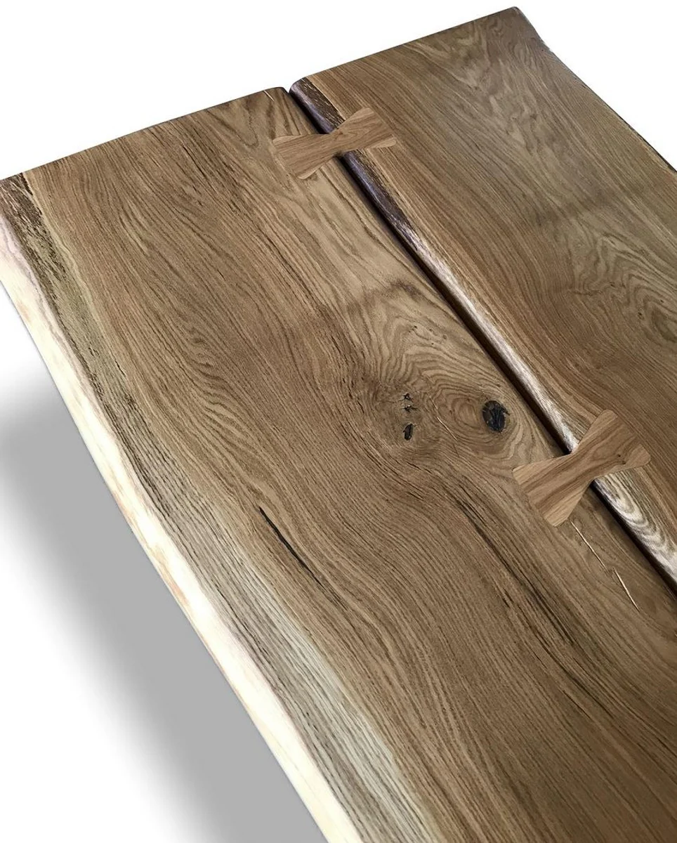 Luxus Massivholz Esstisch 200 x 100 x H. 77 cm - Verschiedene Farben - Rustikaler Küchentisch - Esszimmer Möbel