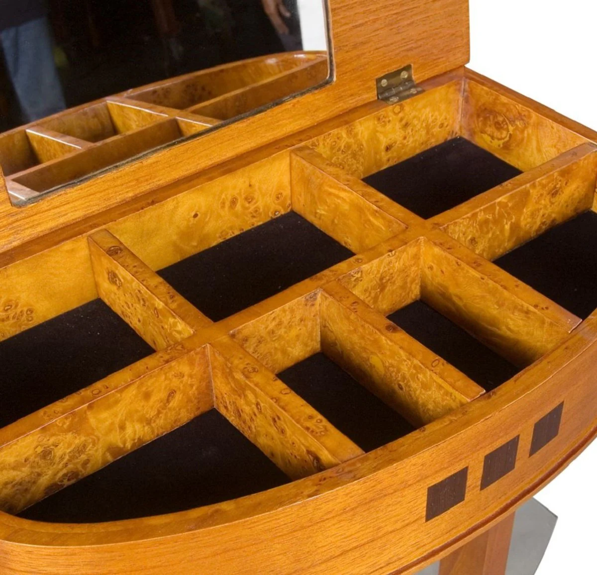 Luxus Dressboy Hellbraun 52 x 34 x H. 100 cm - Kleiderständer - Garderobenständer - Stummer Diener - Schlafzimmer Accessoires - Hotel Accessoires