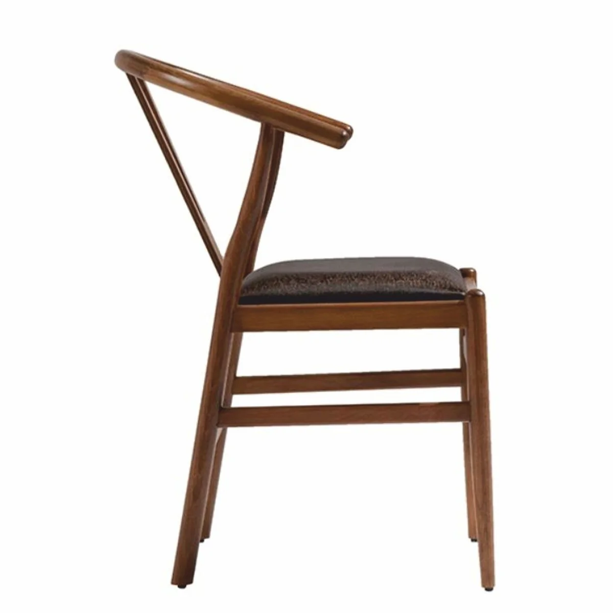 Luxus Esszimmer Stuhl mit Armlehnen Braun / Schwarz H. 86 cm