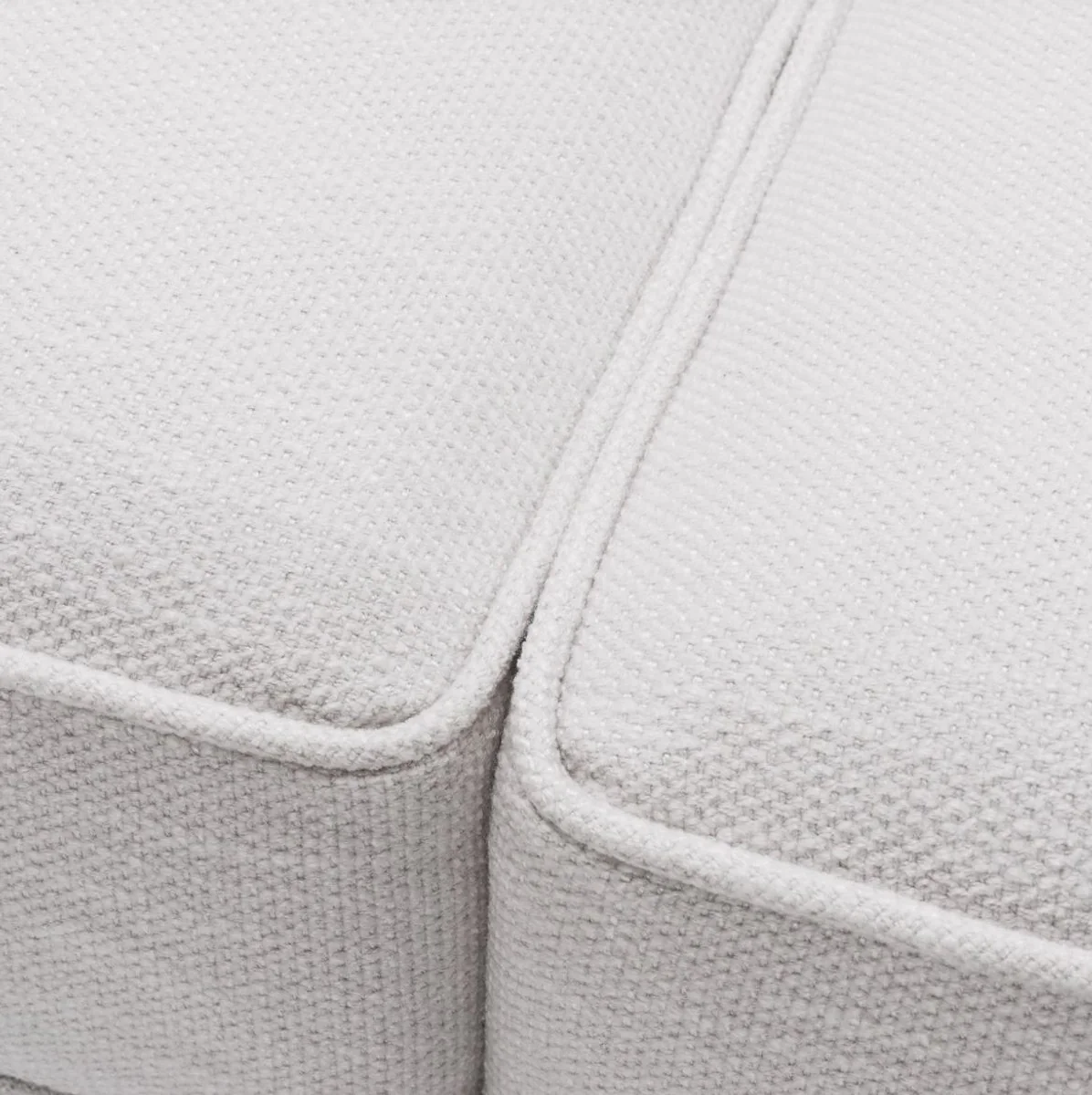 Luxus Sofa Weiß / Schwarz 230 x 99 x H. 82 cm - Wohnzimmer Sofa - Luxus Wohnzimmer Möbel