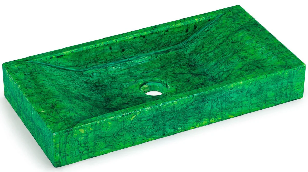 Luxus Beton Waschbecken Schale Grün 60 cm