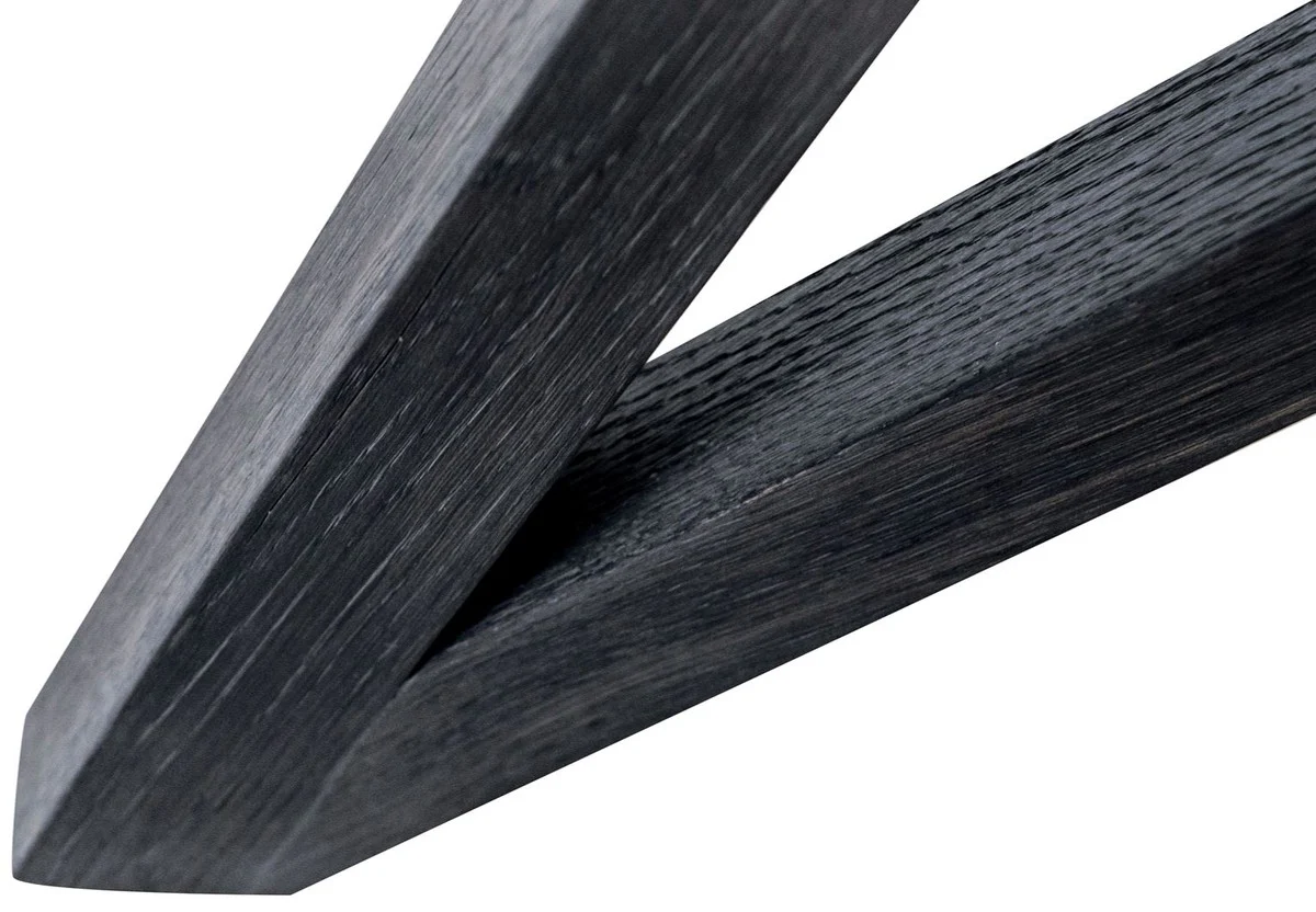 Luxus Esstisch mit mineralbeschichteter Tischplatte 120 x H. 76 cm - Designer Esszimmermöbel