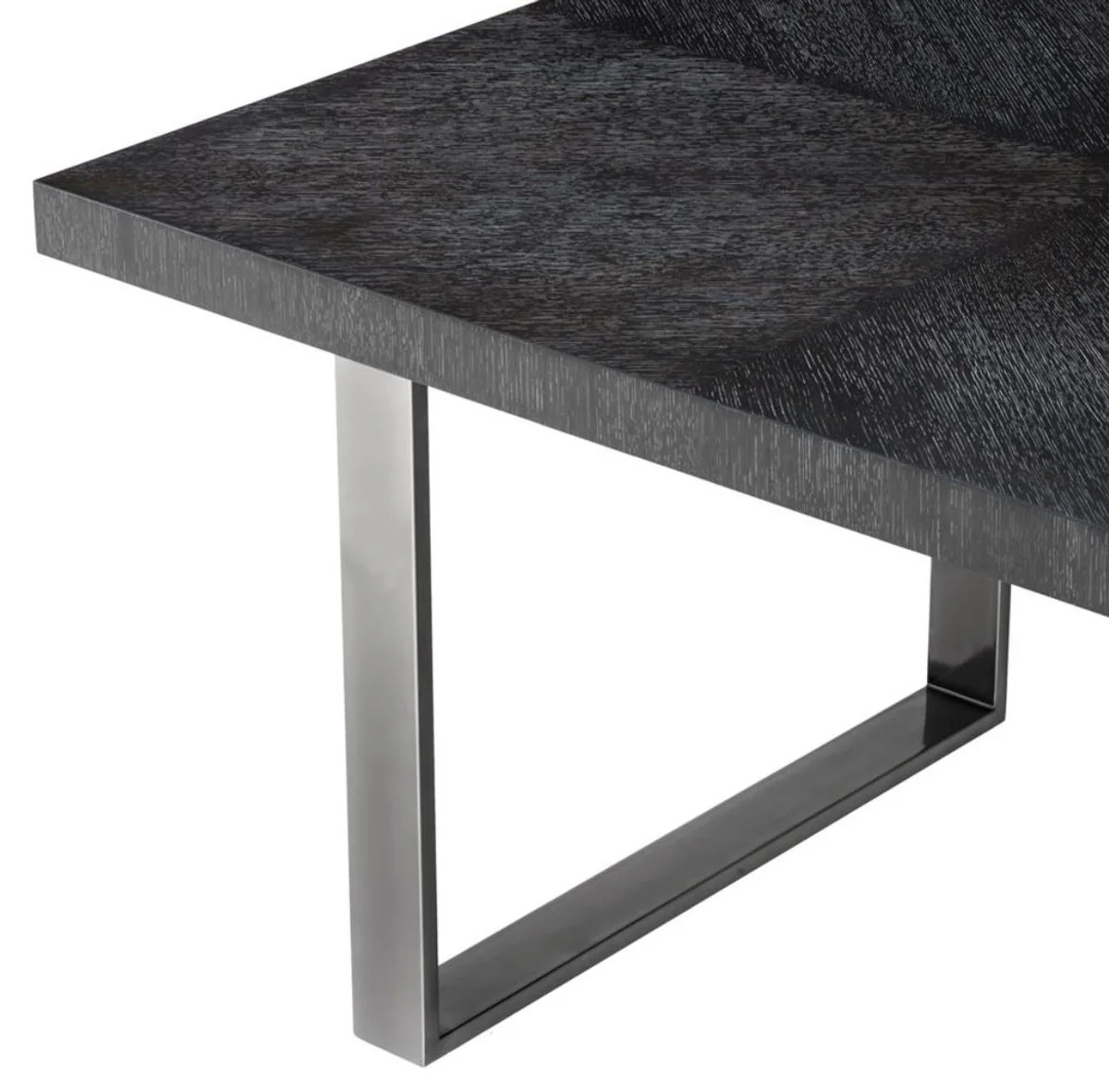 Luxus Esstisch Schwarz 250 x 110 x H. 75 cm - Esszimmermöbel