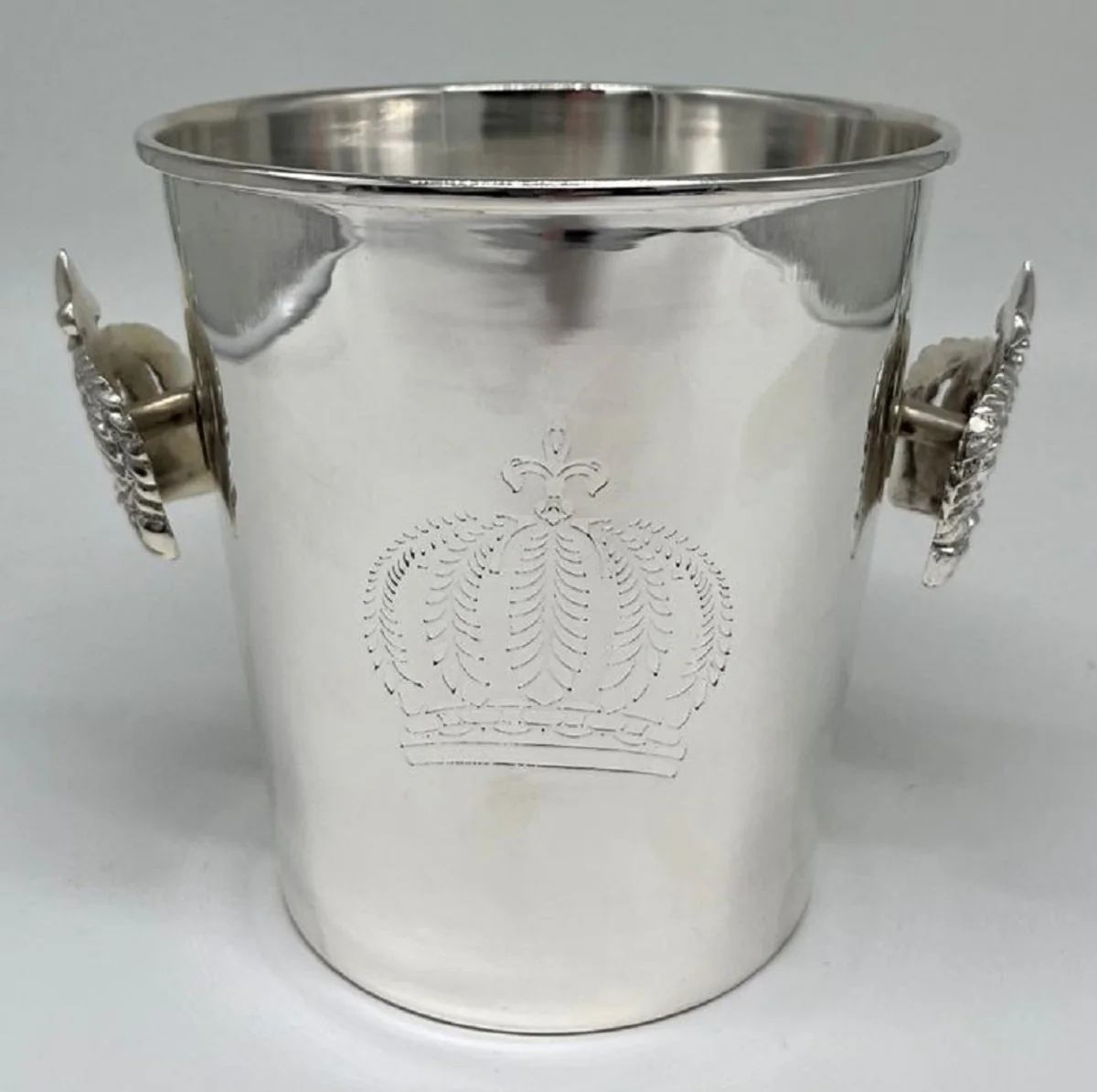 Pompöös by Luxus Barock Champagnerkühler Krone Silber H. 14 cm - designed by Harald Glööckler