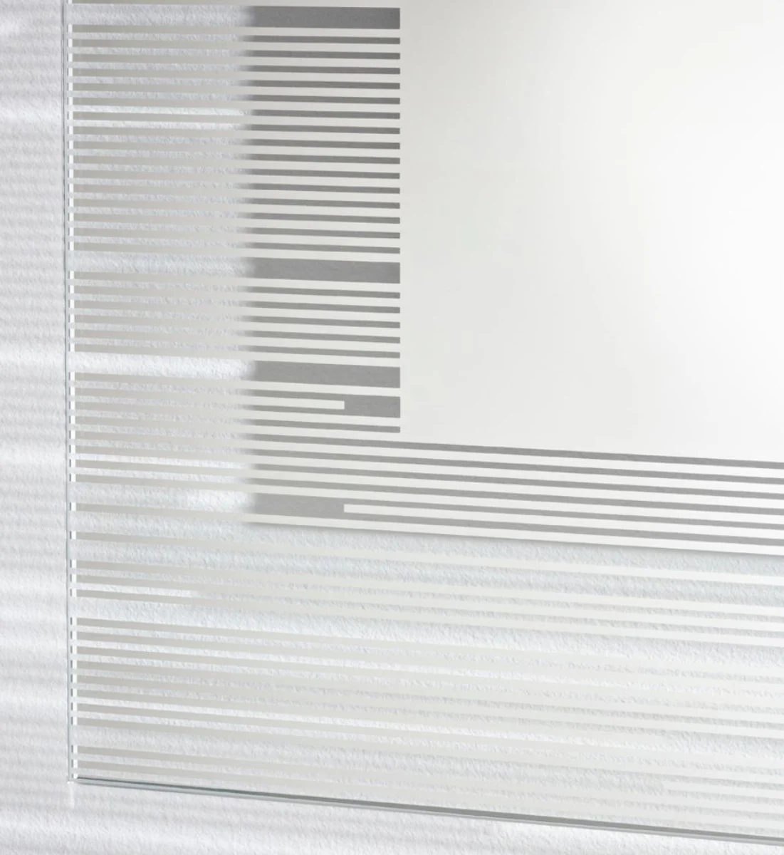 Luxus Hotel Spiegel / Wandspiegel 140 x H. 75 cm - Hotel Möbel