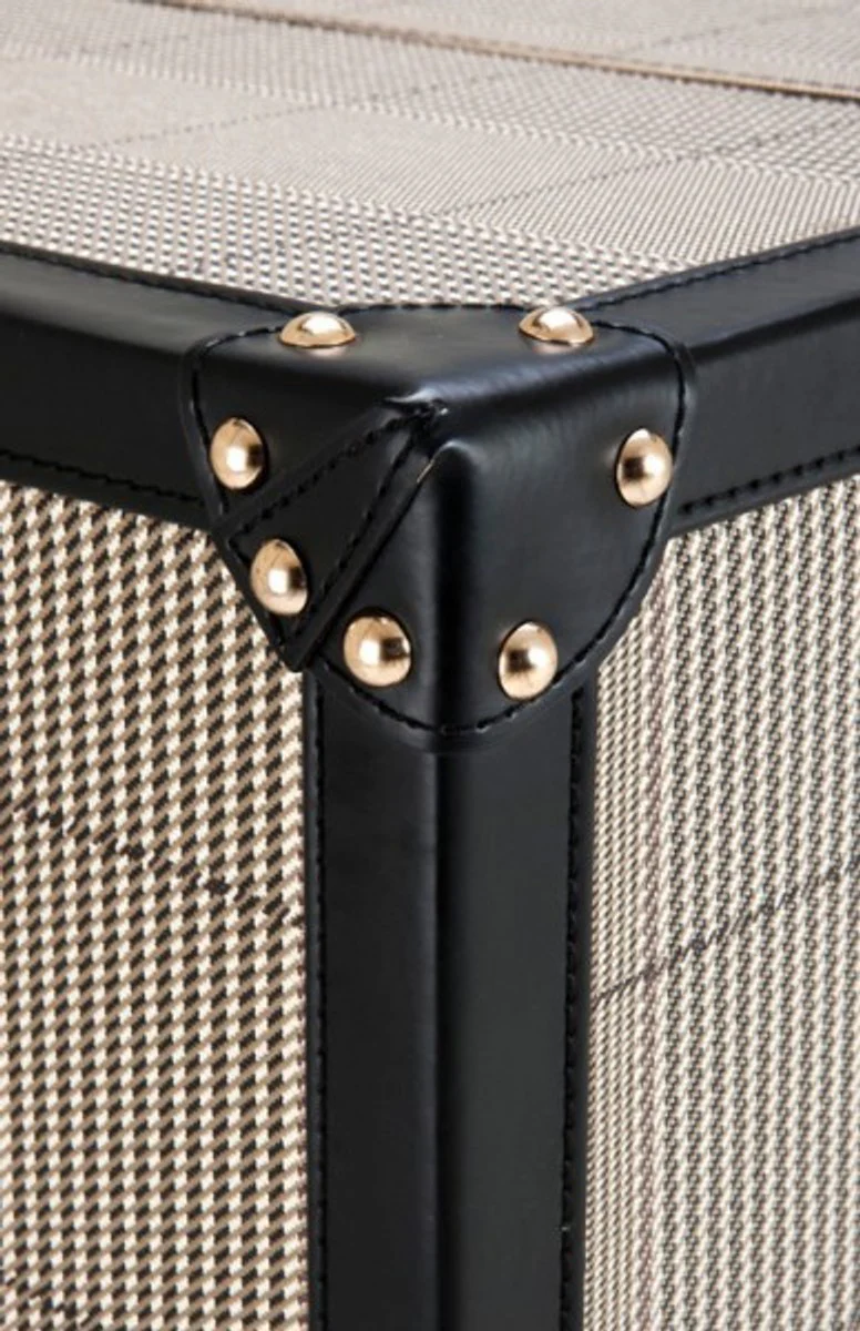 Luxus Bar Schrank im Vintage Koffer Design - Kommode - Art Deco Barock Jugendstil Kofferschrank - Luxus Hotel Bar Trolley