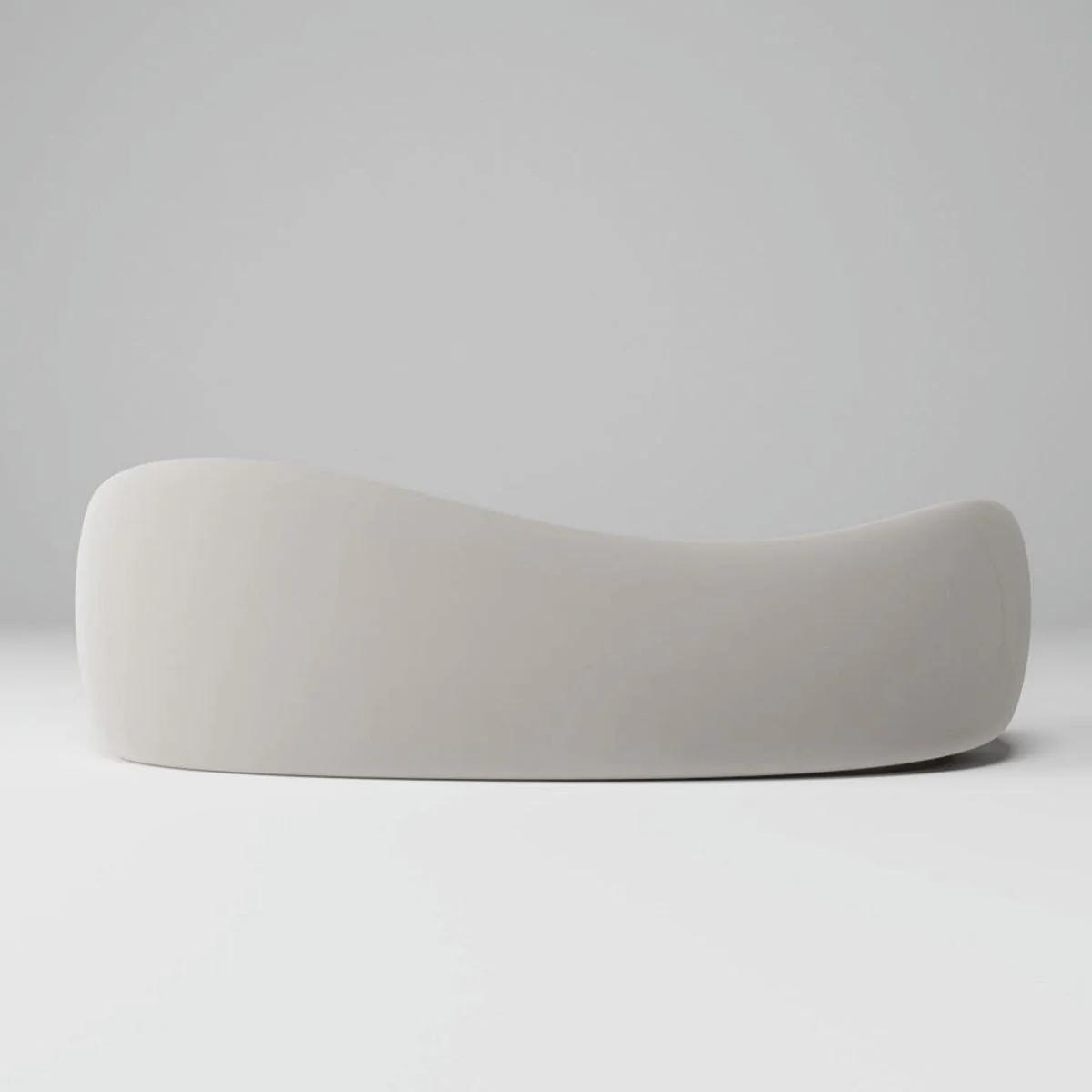 Luxus Samt Sofa Grau / Braun 280 cm - Wohnzimmer & Hotel Möbel