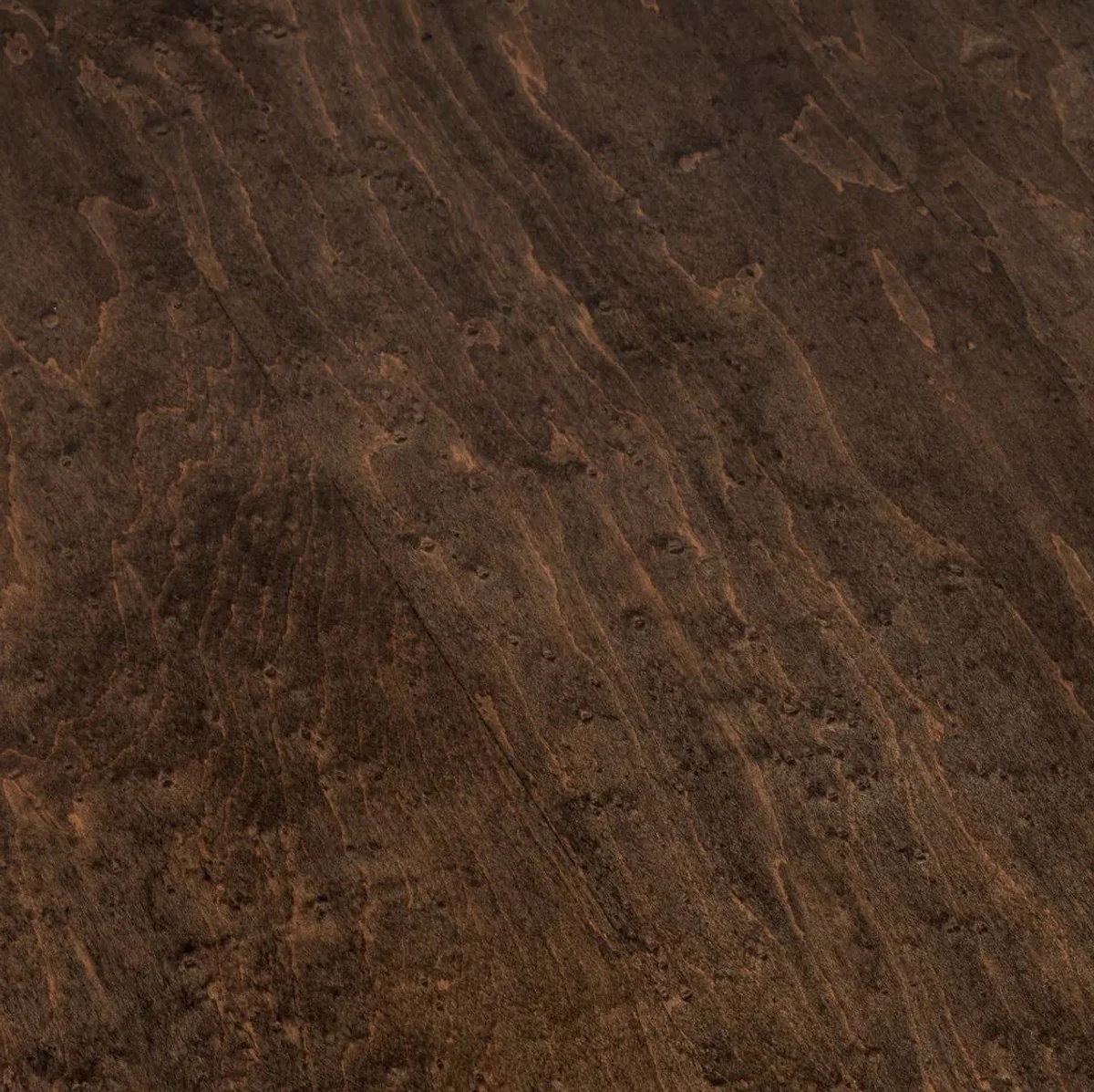 Luxus Couchtisch Hochglanz Braun / Messing 120,5 x 120,5 x H. 30,5 cm - Wohnzimmertisch mit Massivholz Tischplatte - Wohnzimmer Möbel - Luxus Möbel - Luxus Einrichtung