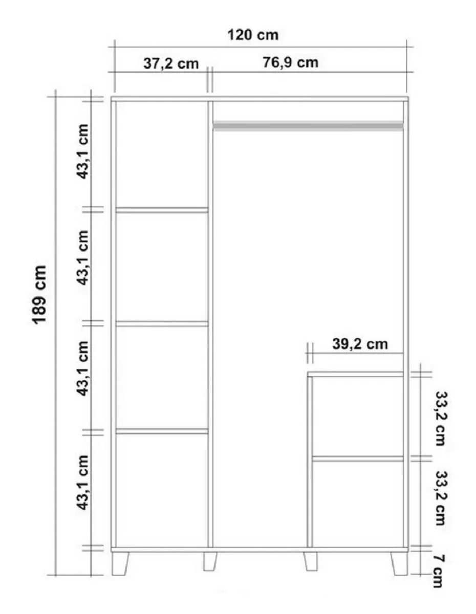 Luxus Schlafzimmerschrank Naturfarben / Braun 120 x 48 x H. 189 cm - Massivholz Kleiderschrank mit 3 Türen - Schlafzimmer Möbel - Hotel Möbel - Luxus Möbel