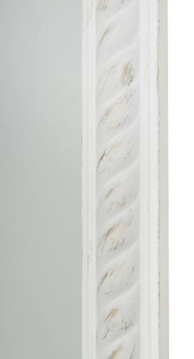 Barock Spiegel Antik Weiß / Gold 62 x H. 82 cm - Barock Wandspiegel