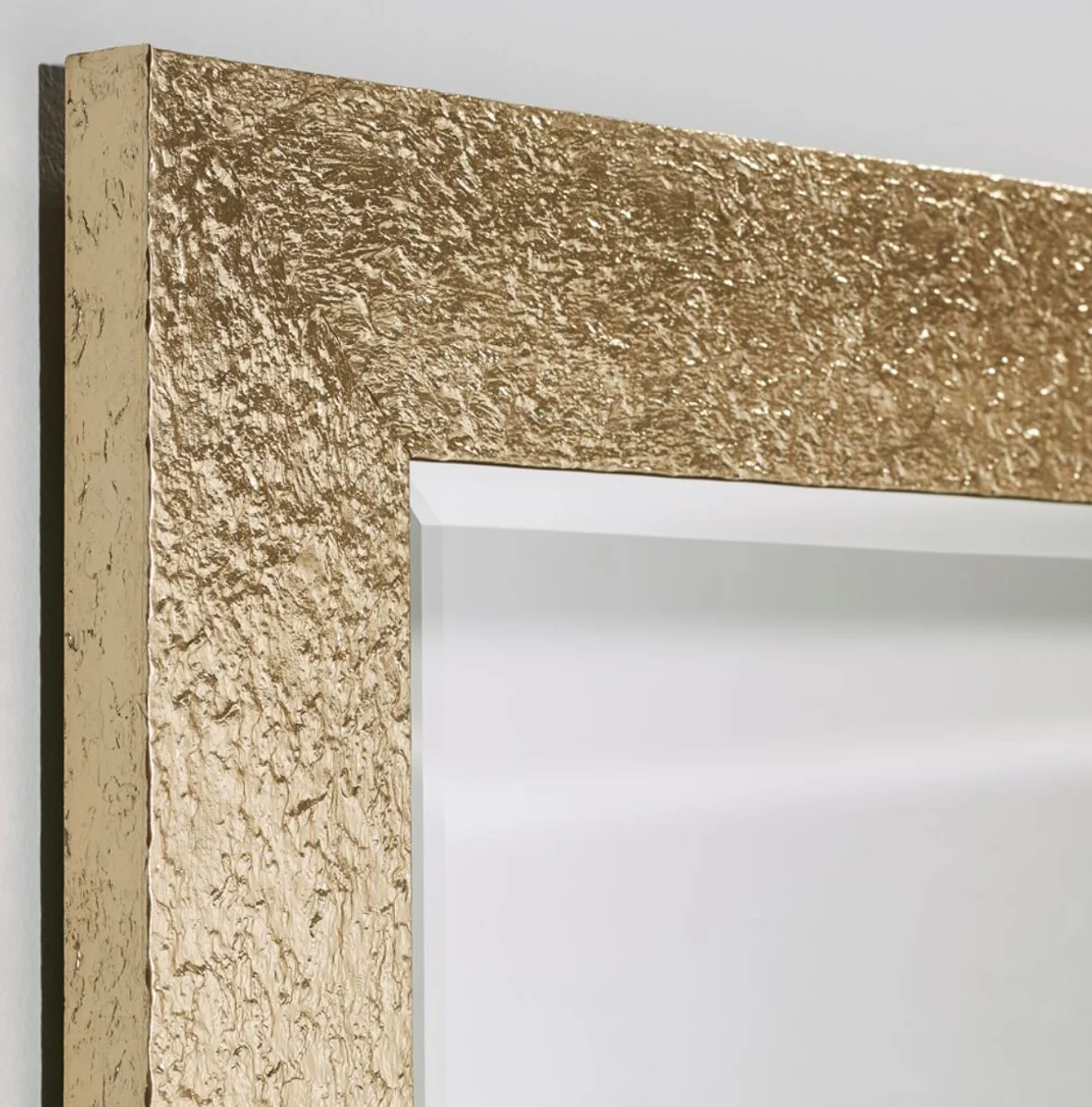 Luxus Wandspiegel Gold 89 x H. 118 cm - Designer Wohnzimmer Spiegel