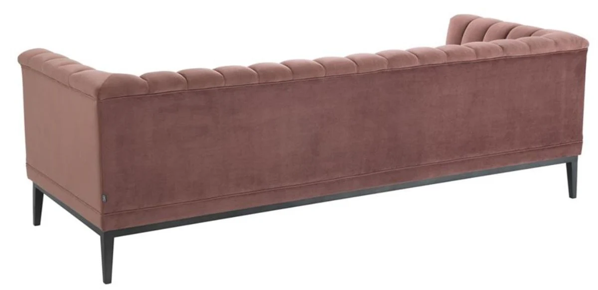 Luxus Sofa Altrosa 230 x 86 x H. 75 cm - Wohnzimmermöbel