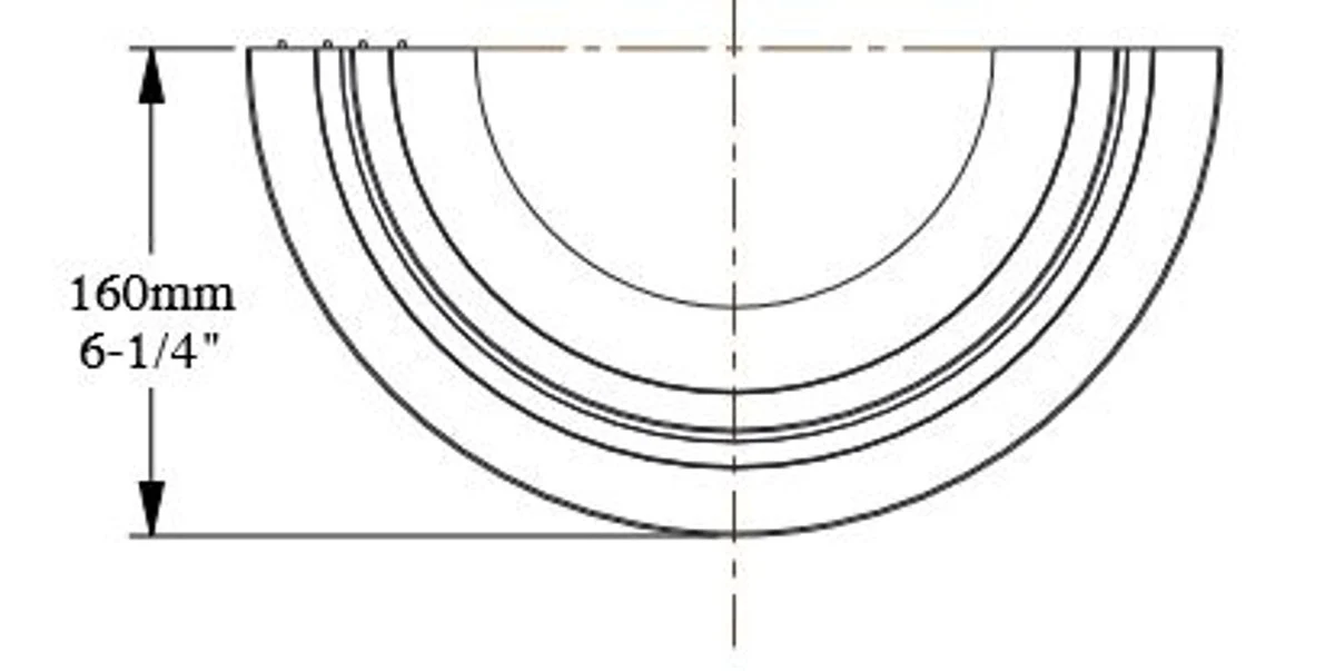 Barock Zierelement Säulenfuß Sockel Weiß 32 x 16 x H. 12,5 cm - Prunkvolle Wanddeko - Barock Deko