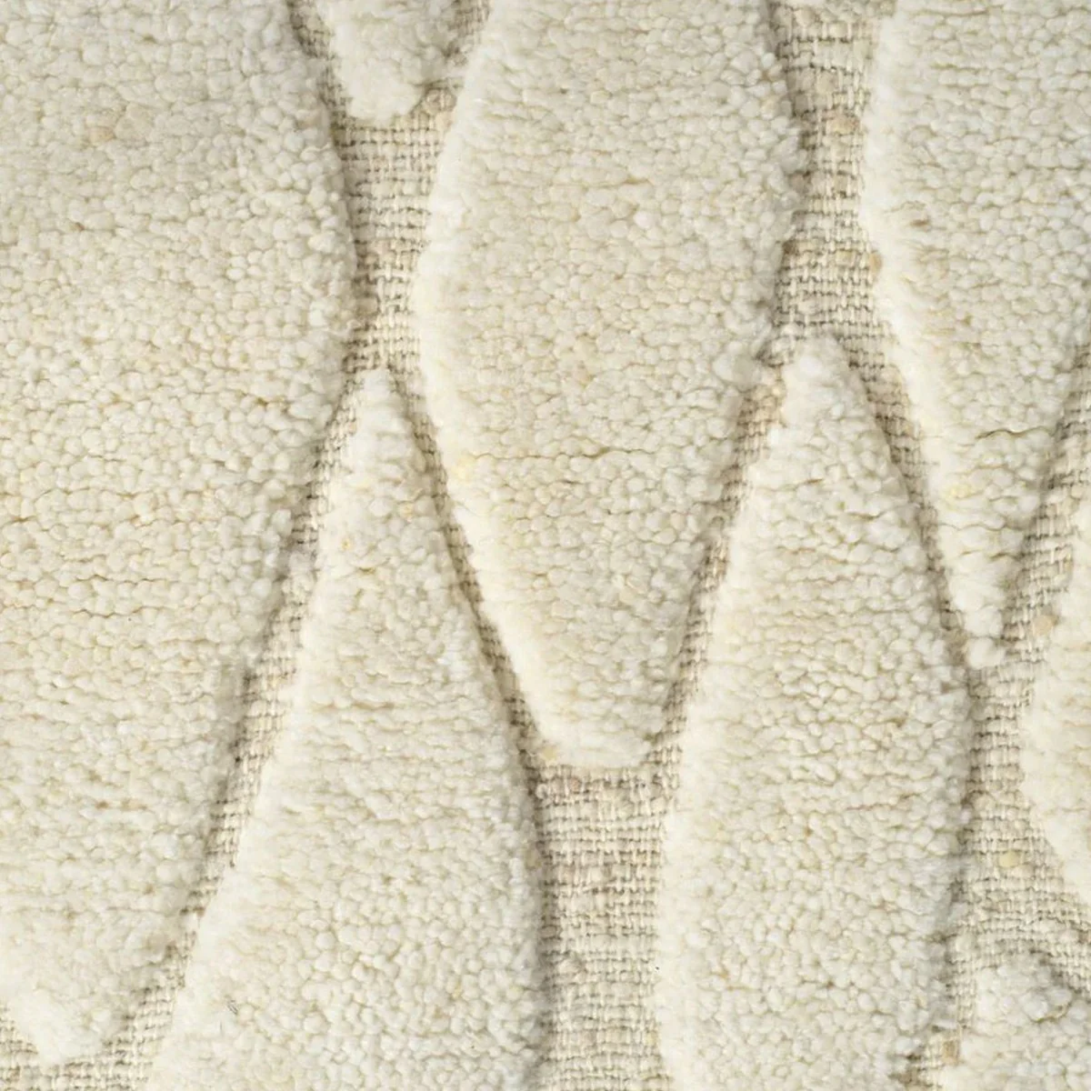 Luxus Wohnzimmer & Hotel Teppich Elfenbein - Verschiedene Größen