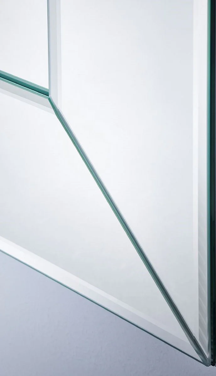 Luxus Spiegel 80 x H. 120 cm - Rechteckiger Wandspiegel - Garderoben Spiegel - Schlafzimmer Spiegel - Luxus Möbel