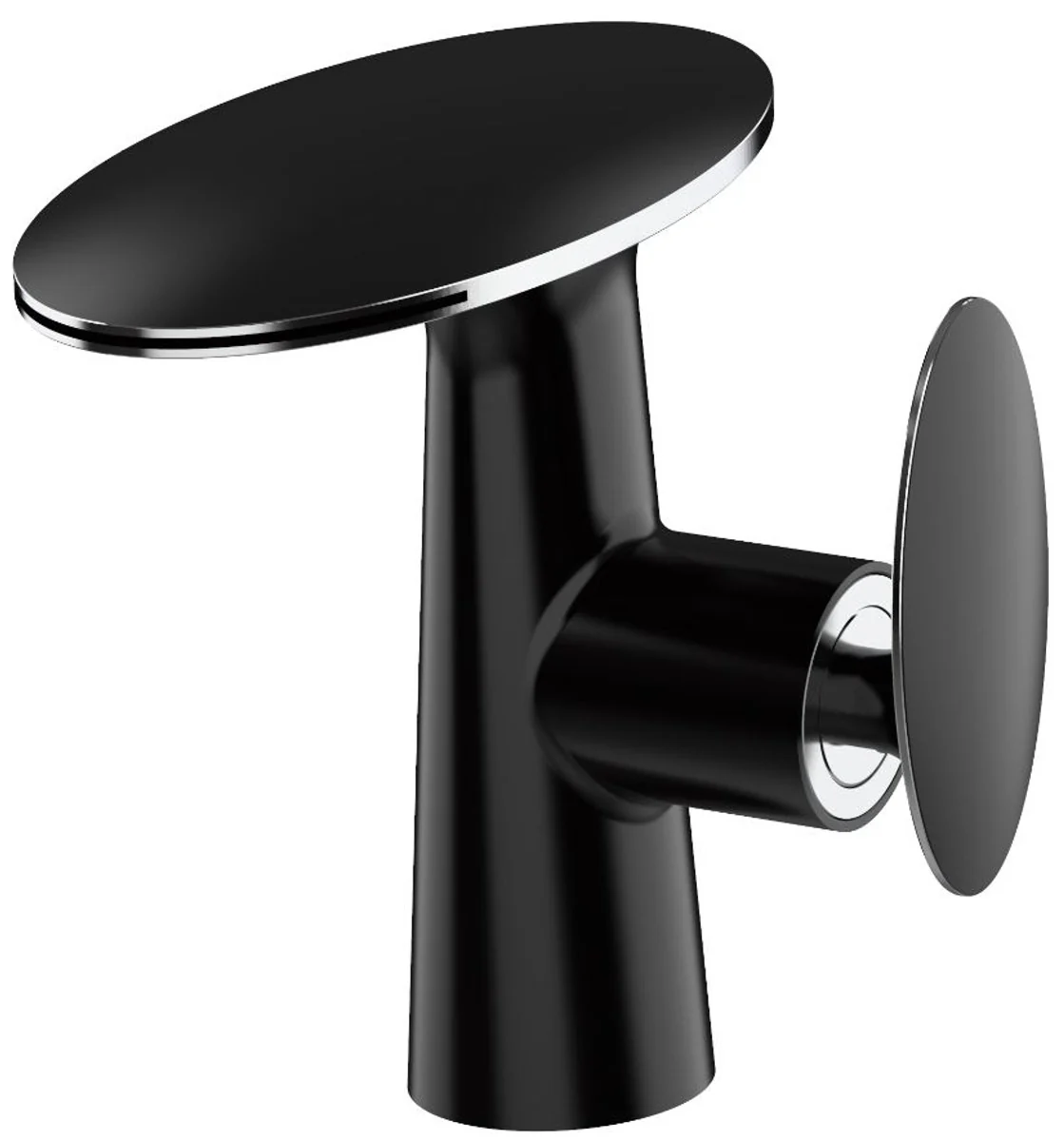 Designer Waschtischarmatur 18 x H. 17,9 cm - Verschiedene Farben - Luxus Einhebelmischer - Luxus Badezimmer Accessoires